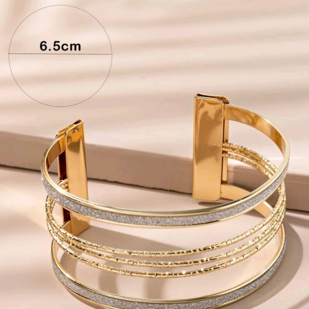 Glitter gem bangle - Picture 2 of 3